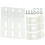 3 pairs vertical blind l bracket holder for internal installation 11