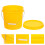 2 Stuks Plastic Wateremmer Met Voor Wateropslag 3