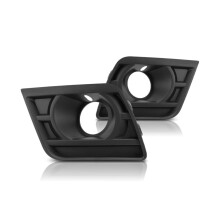 KarParts360 For Chevy Camaro Kryt mlhovho svetla 2014 2015 Pr/Sada na strane ridice a spolujezdce | Rmecek | Cern textura | s tanmi hky | Shod