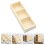 Tea Boxes Light Yellow Wooden Storage For Households 1pack 3