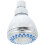 1Pc Adjustable Pressurized Silver Shower Head Plastic for Bathroom 1