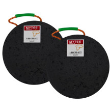 Mytee Products Rundes Auslegerpolster, 38,1 cm Durchmesser, 3,8 cm dick, 50.000 lbs WLL Wohnmobil-Wagenheber-Pads | Stabilisatorpolster fr Krananhn