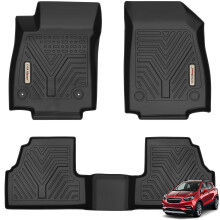 Podlahov rohoe YITAMOTOR kompatibiln s 2014-2022 Chevrolet Trax / 2013-2022 Buick Encore Custom Fit Black TPE podlahov vloka 1. a 2. rada ochran