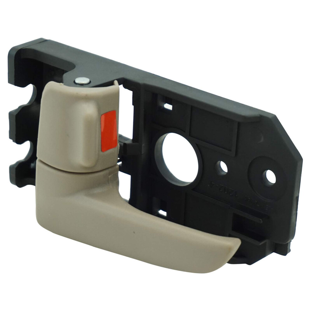 Trq Driver Side Interior Door Handle Compatible With 2007-2009 Kia Spectra Spectra5 Beige 191213443170