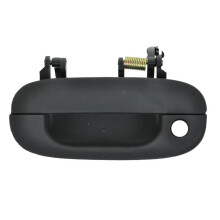 TRQ Front Left Exterior Door Handle Black Drivers Side Compatible with 1994-2001 Dodge Ram 1500 1994-2002 Ram 2500 Ram 3500 CH1310102