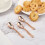 24 stuks mini plastic wegwerplepels voor dessert, , feest 5