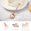24 stuks mini plastic wegwerplepels voor dessert, , feest 7
