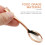 24 stuks mini plastic wegwerplepels voor dessert, , feest 8