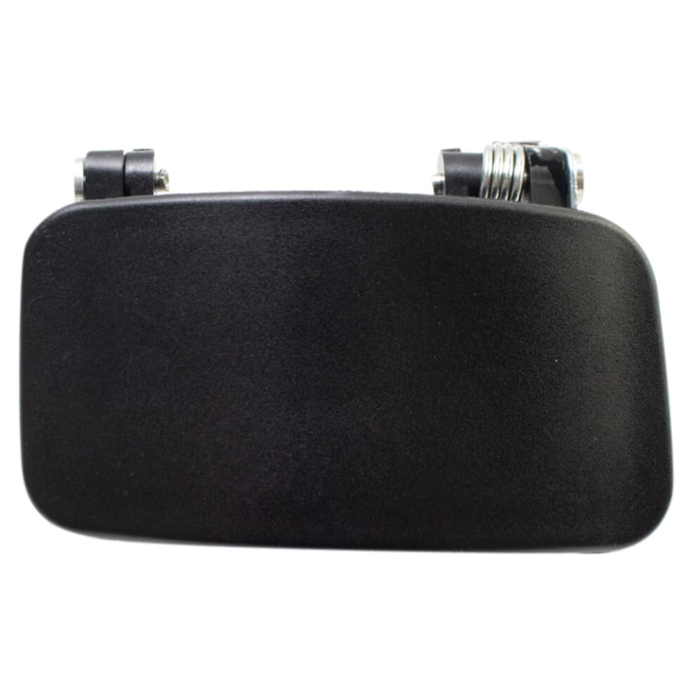 Trq Driver Side Sliding Door Exterior Door Handle Compatible With 1999-2002 Mercury Villager Nissan Quest Ni1520114 Black 191213401170