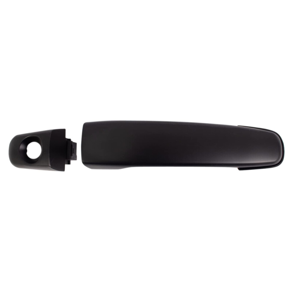 Trq Door Handle Outside Exterior Front Driver Side Lh For Chevy Pontiac Black 191213394564
