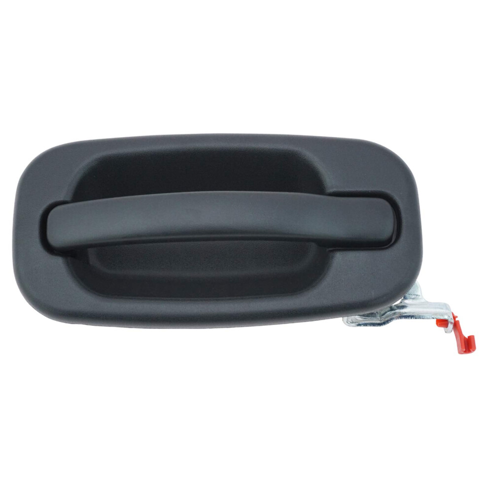 Trq Door Handle Outside Exterior Rear Rh For Chevy Gmc Cadillac Black 191213388532