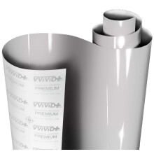 VViViD+ Vinile grigio gesso chiaro ultra lucido (1,5 piedi x 5 piedi)