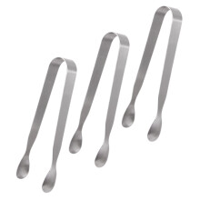 3 stuks RVS Suikertang IJstang Handige Serveertang Voedseltang