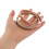 2 elastische metalen overhemdknoopbandjes en dames 4
