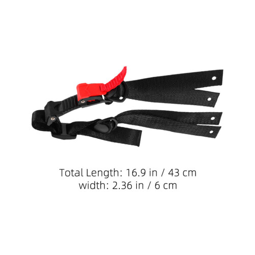 3 instelbaar kinniband voor hardhat, quick-release, buiten 1