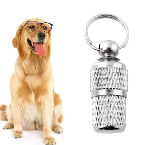 2 huisdier ID label tag opslagbuis kat en hond ( ) 2