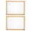 2 stuks rechthoekig mesh droogrooster met frame, stapelbaar 1