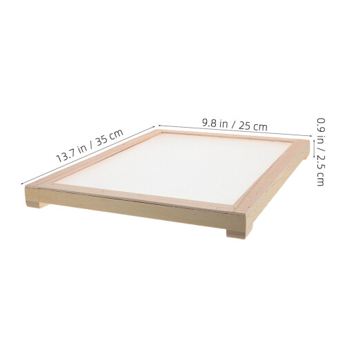 2 stuks rechthoekig mesh droogrooster met frame, stapelbaar 2