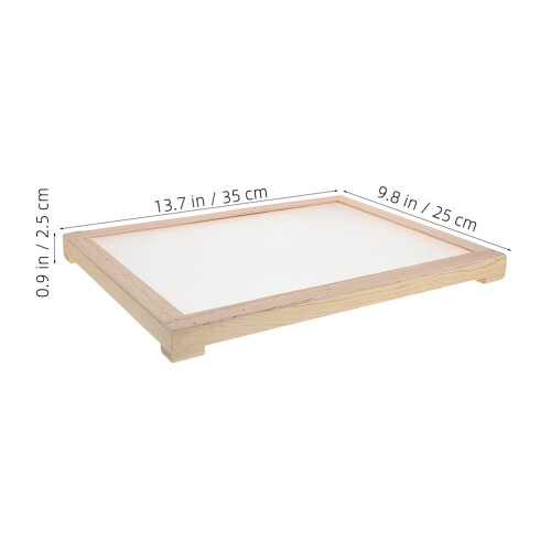 2 stuks rechthoekig mesh droogrooster met frame, stapelbaar 1
