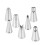 7 Stuks RVS Cake Nozzels Bladpatroon Glazuurtips Set 1