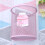 Runder Desktopmüllbehälter Pink Stiftehalter 10