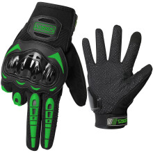 LVNRIDS Motorhandschoenen met touchscreen heren en dames racehandschoenen voor motorcross BMX ATV MTB rijden fietsen groen XL