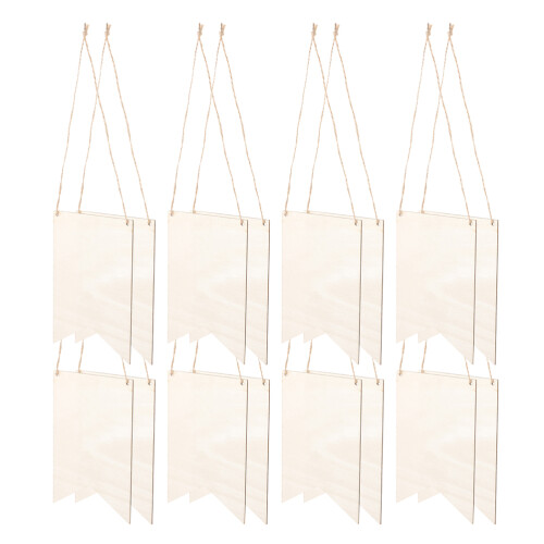1 Set Unfertige Holzschilder Für Diy