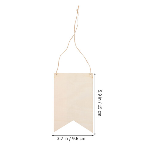 1 Set Unfertige Holzschilder Für Diy 2