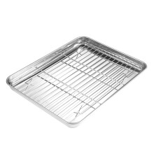 1 Set Grillplatte Mit Gitterrost Lebensmittelpräsentation