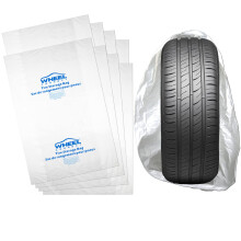 WHEEL CONNECT gumiabroncs-trol tskk. Polietiln LDPE muanyagbl kszlt Nagy 38 X42 H fehr 8db csomag. L.