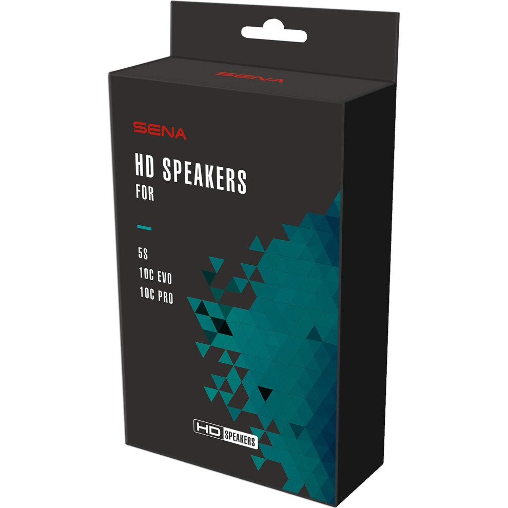 Sena Sc-A0326 High Definition Improved Bass And Clarity | Fits Evo And 10C Pro | Upgraded Speakers, Type B Black 8809629523059
