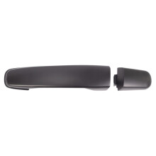 TRQ Outer Outside Exterior Door Handle Smooth Black Compatible with Aura/Equinox / G6 / HHR/Malibu/Torrent/XL-7