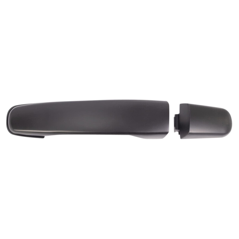 Trq Outer Outside Exterior Door Handle Smooth Compatible With Aura/Equinox / G6 / Hhr/Malibu/Torrent/Xl-7 Black 191213403310