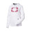 Felpa con cappuccio pullover con icona bianca da donna Polaris foderata in pile leggera e comoda - XL 1