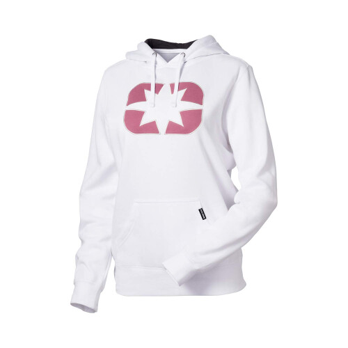 Felpa con cappuccio pullover con icona bianca da donna Polaris foderata in pile leggera e comoda - XL