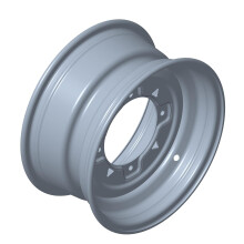Polaris 1523451-067 Black Front Wheel Rim 12x6 Ranger Sportsman EV