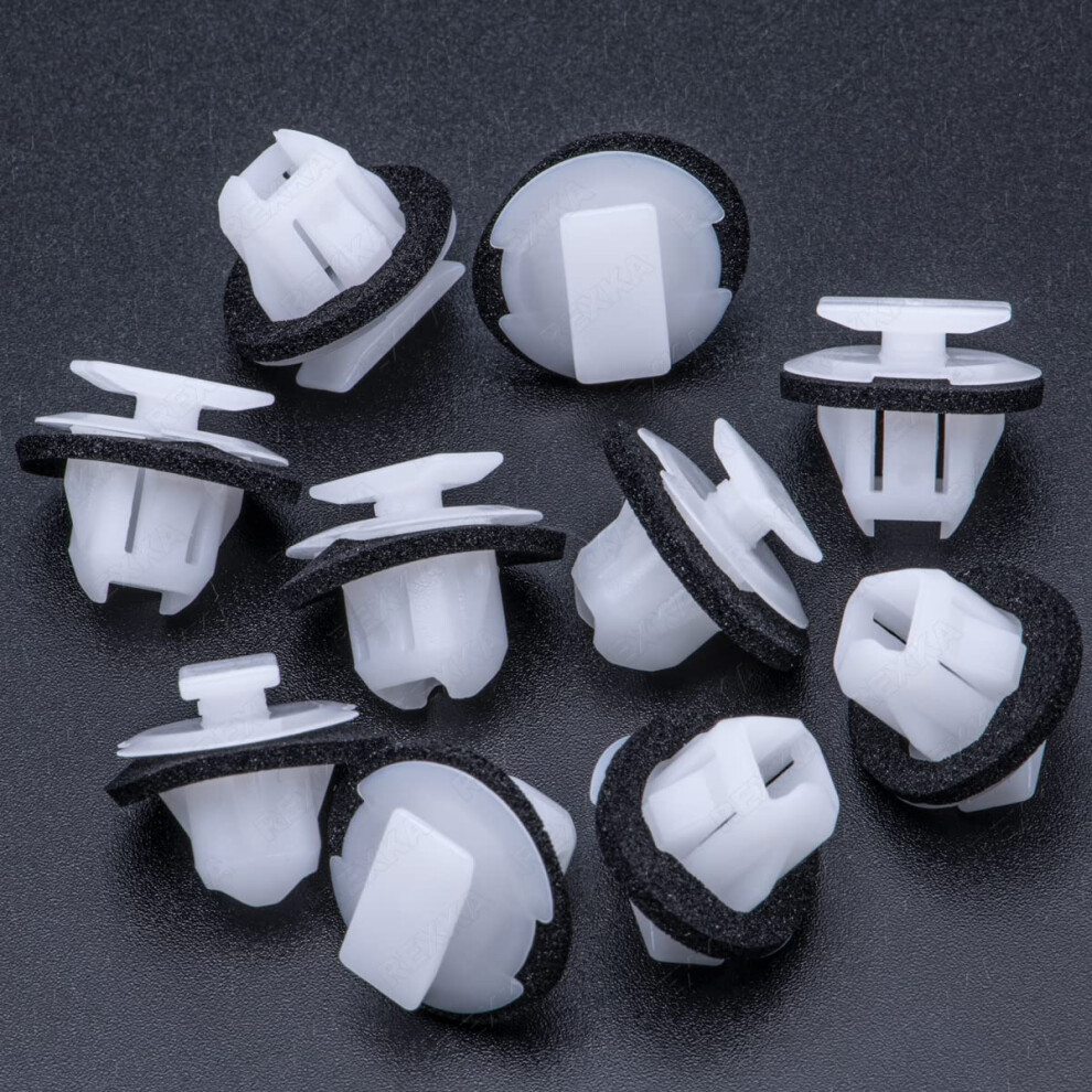 Rexka 10Pcs Wheel Arch Fender Flare Moulding Clips 76882-Jg10a Compatible With Nissan Infiniti Armada Murano Juke Qx56 Qx80 643375931144