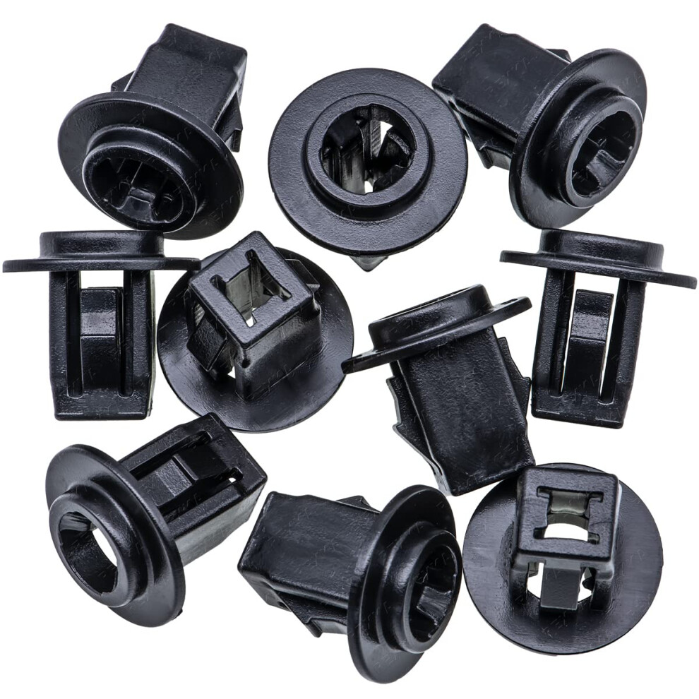 Rexka 10Pcs Fender Liner Flare Retainer Nut Screw Grommet For Nissan Infiniti 76881-Jg00a 643375937672