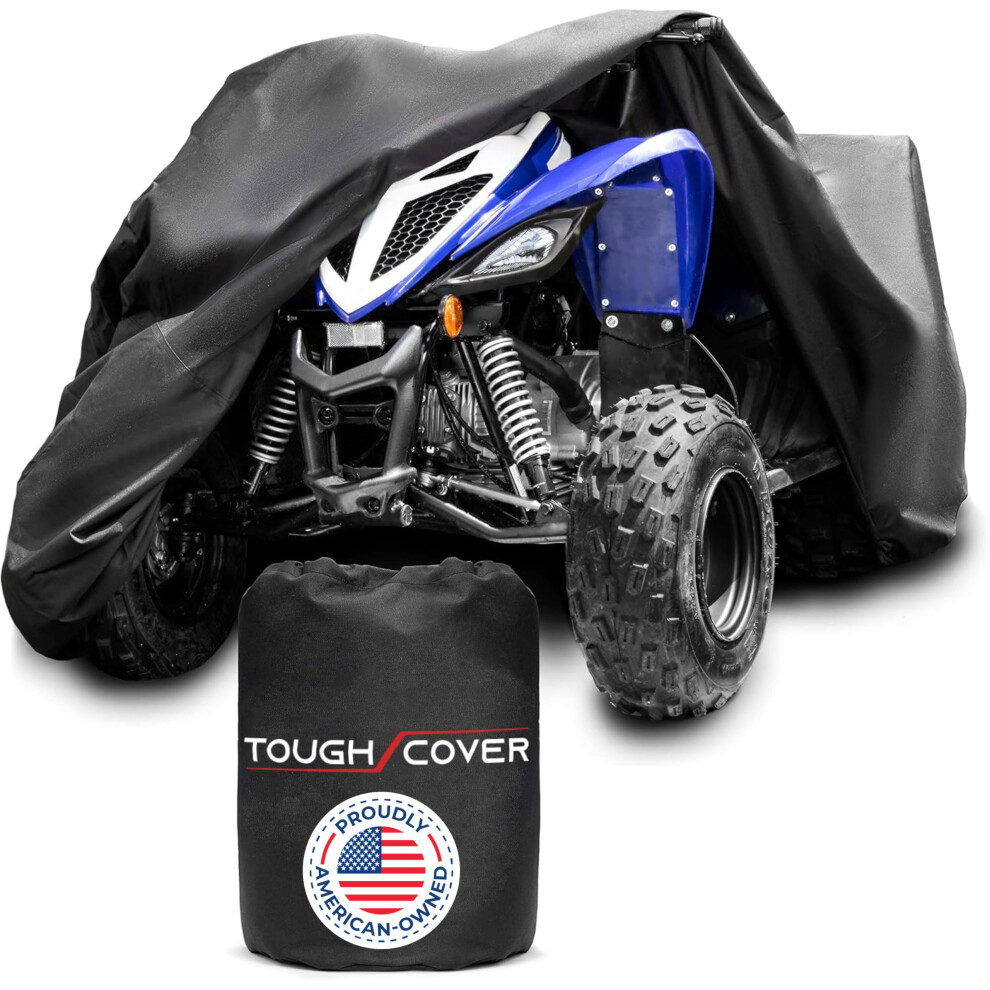 Tough Cover Basic Edition Atv Cover Heavy Duty 210D Marine Grade Fabric Quad Cover For Kawasaki Honda Polaris Yamaha And More. Protection Again 810092254683