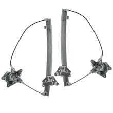 TRQ vezeto- s utasoldali kzi ablakemelo kszlet, kompatibilis az 1986-1994 Nissan D21 1987-1995 Pathfinder 1995-1997 pickup-al