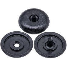 Rexka 2 s?t forreste top & bundknapper Sikkerhedsselesp?ndestop til BMW Mini 72111950829 72111917406