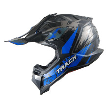 1Storm Motokrosov prilba pro dospel ATV Dirt Bike BMX MX Sjezdov horsk prilba Styl drhy JH601; Skladba modr