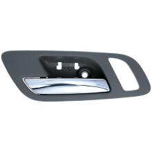 Dorman 15722 Front Driver Side Interior Door Handle Compatible with Select Cadillac/Chevrolet/GMC Models Chrome; Gray