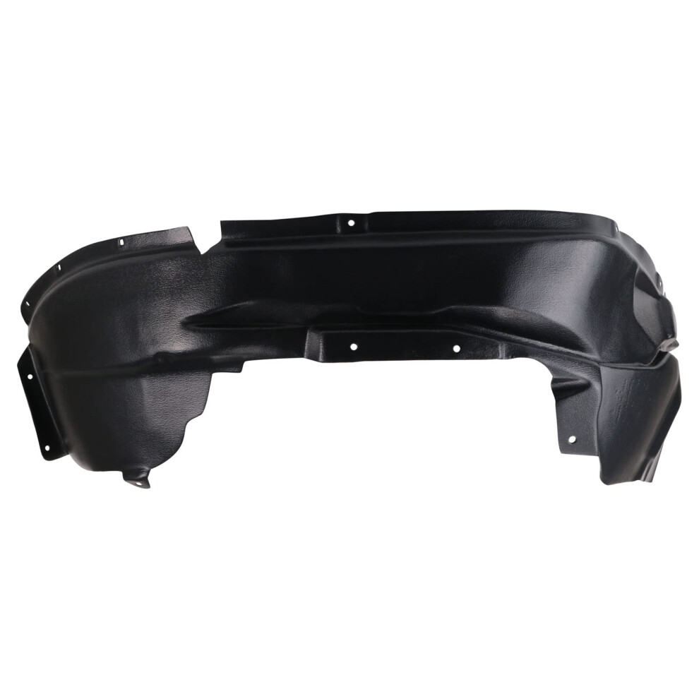 Trq Front Right Inner Fender Liner Passenger Side Compatible With 2007-2010 Jeep Compass Ch1249133 Black 195591073981