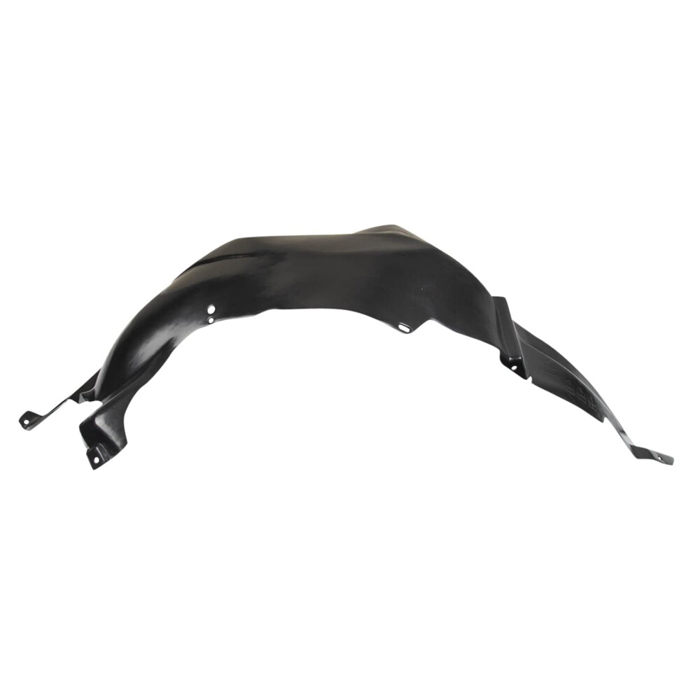 Trq Front Right Inner Fender Liner Passenger Side Compatible With 2004 Jeep Grand Cherokee Ch1249142 Black 195591074025