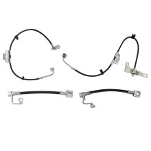 TRQ Jeu de flexibles de frein compatibles avec Dodge Ram 2500 Ram 3500 2011-2013 Ram 2500 2011-2012 3500