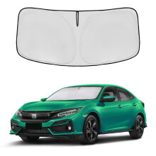 Pare-soleil pour pare-brise Honda Civic 2022 2023 2024 2025, ajustement personnalis, 4 couches 240T Civic, pare-soleil pliable, bloque les rayon