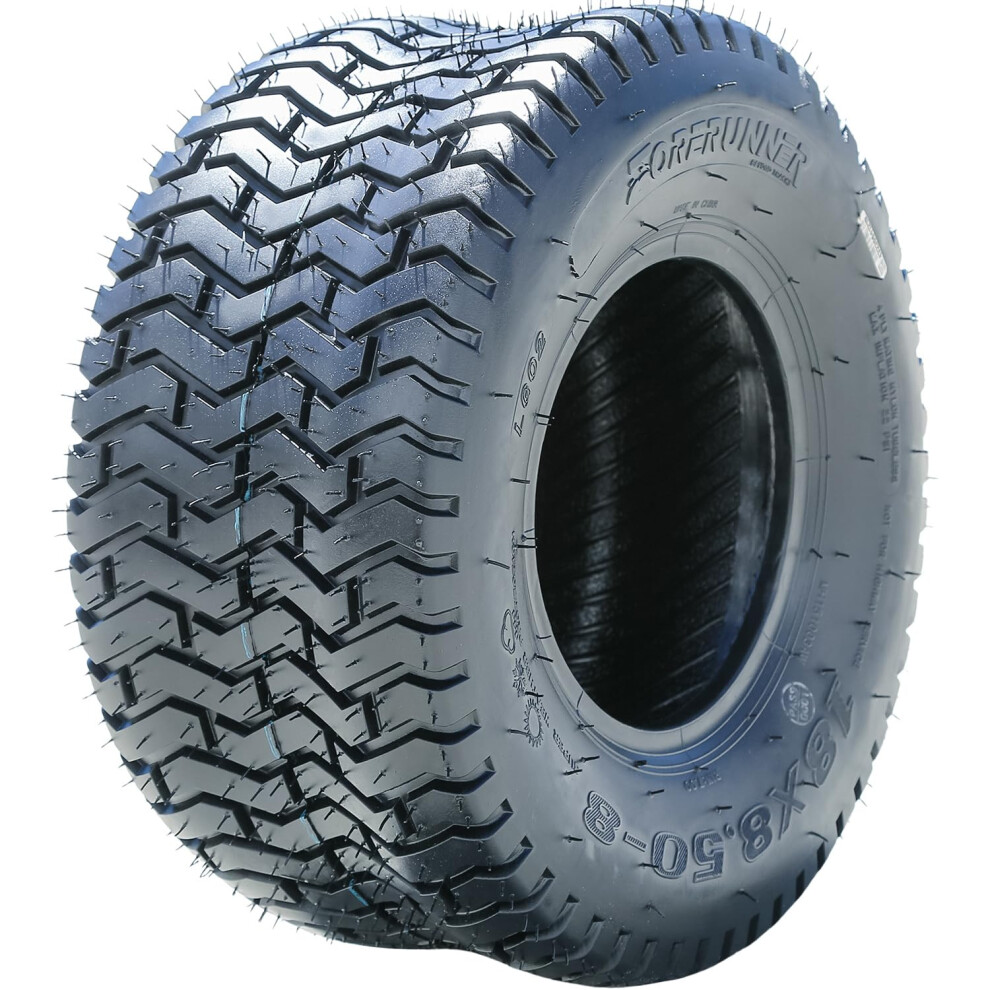 Photos - Car Service Station Equipment Forerunner LG02 Lawn Mower & Garden Tractor All-Season Tire-18X8.50-8 18X8.50X8 Load Range 4-Ply BSW Black Side Wall 65817B0 