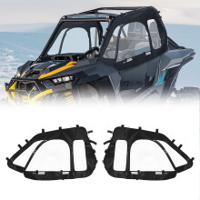 VEVOR Cab Enclosure Puertas Superiores, Compatible con Polaris RZR XP 1000/XP Turbo 2014-2023, Puertas Superiores Suaves, Mejoradas