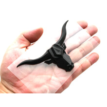 1 pezzo personalizzato Texas Longhorn Emblem 3D adesivo decalcomanie distintivo compatibile con Longhorn Texas Truck University Motorcycle Nuovo